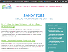 Tablet Screenshot of blog.diviresorts.com